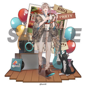 Kanae Illust for Nijiiro pallete